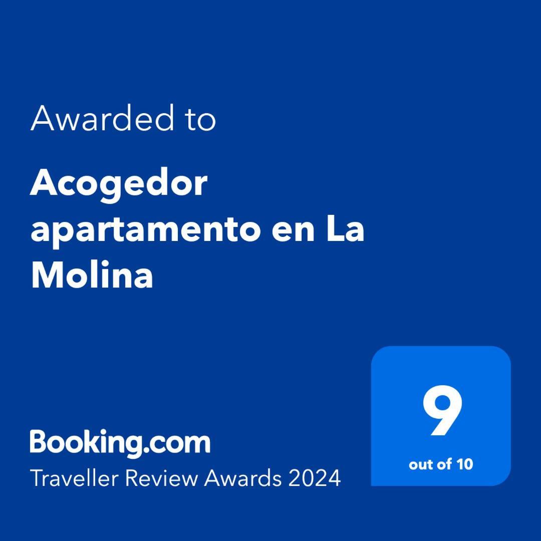 לה מולינה Acogedor Apartamento En La Molina מראה חיצוני תמונה